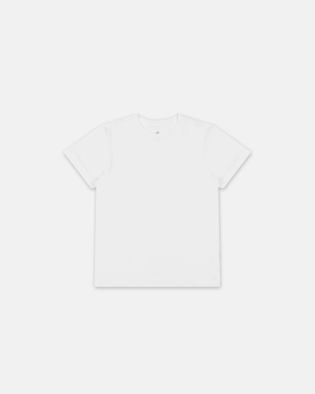 T-shirt o-hals |  bambus | hvid -JBS of Denmark Kids