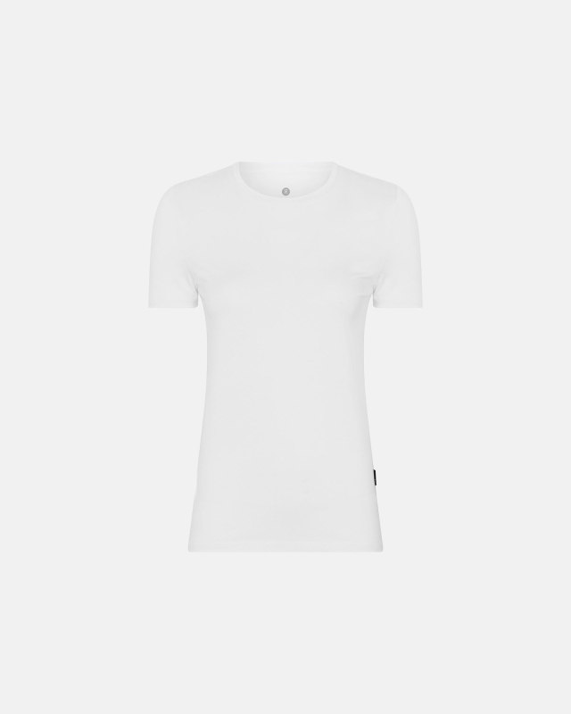 T-shirt o-hals | bambus | hvid -JBS of Denmark Women