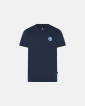 T-shirt o-hals | 100% økologisk bomuld | navy - JBS of Denmark Men