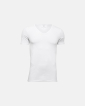 Undertrøje, t-shirt v-hals | økologisk bomuld | hvid - JBS of Denmark Men