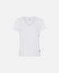 T-shirt v-hals | bambus | hvid -JBS of Denmark Women