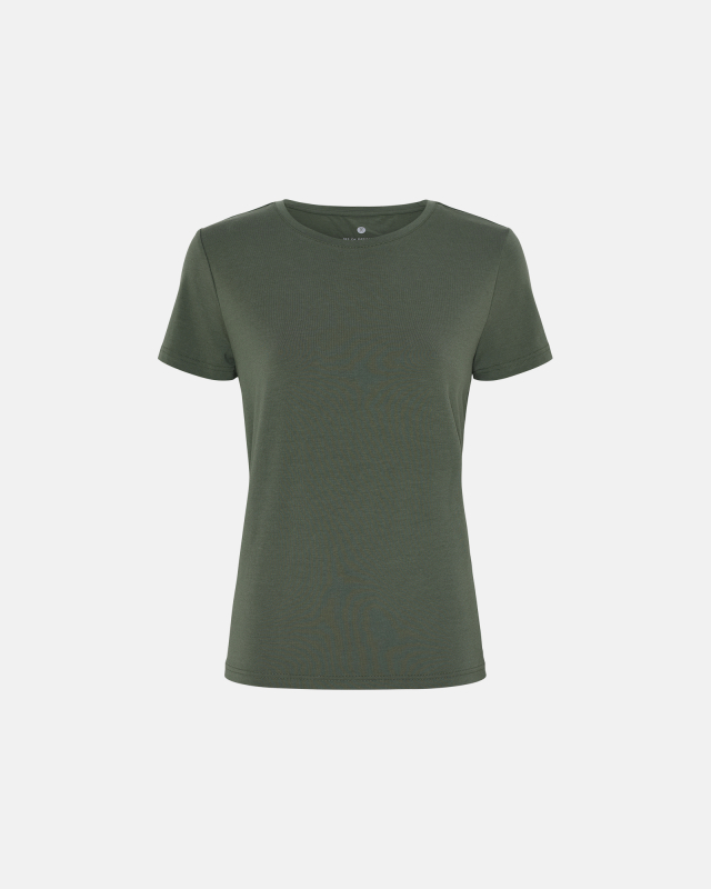 T-shirt |  bambus | grøn -JBS of Denmark Women