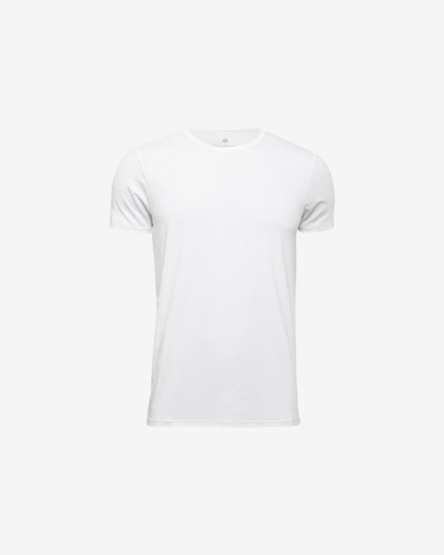 T-shirt o-hals | bambus | hvid -JBS of Denmark Men