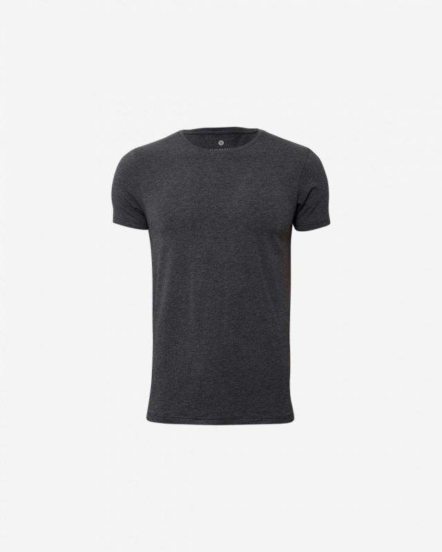 T-shirt o-hals | bambus | mørk grå -JBS of Denmark Men