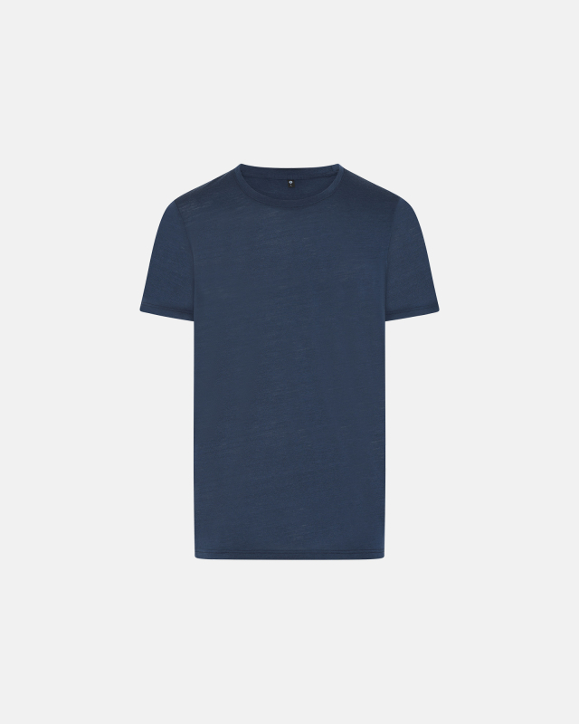 T-shirt | 100% økologisk GOTS uld | navy -JBS of Denmark Men