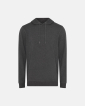 Sweat hoodie med logo | bambus | mørk grå - JBS of Denmark Men