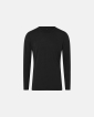 Langærmet T-shirt | 100% økologisk GOTS uld | sort -JBS of Denmark Men