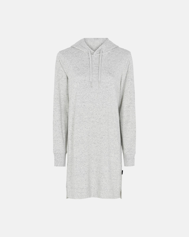 Hoodie dress |  Bambusviskose | Lysegrå -JBS of Denmark Women