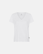 T-shirt v-neck | Bambusviskose | Hvid - JBS of Denmark Women