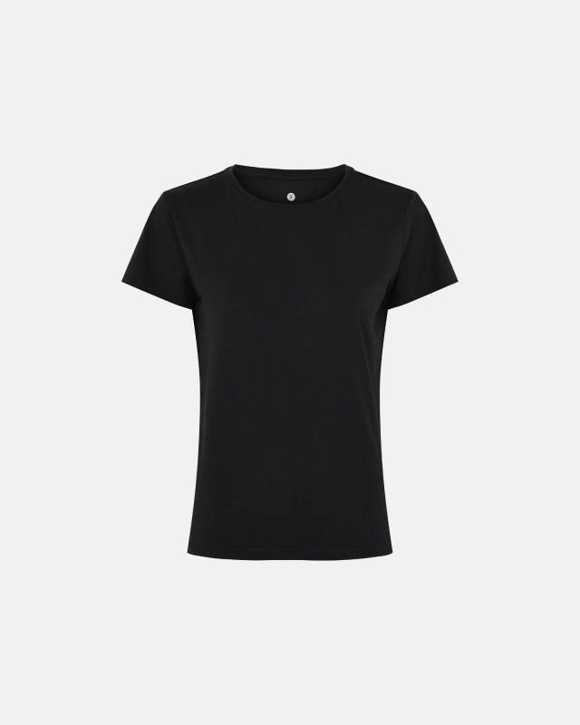 T-shirt |  Bambusviskose | Sort -JBS of Denmark Women