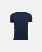 T-shirt v-neck | Bambusviskose | Marine -JBS of Denmark Men