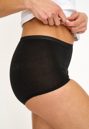 Maxi trusse "Absorbent" | Bambusviskose |Sort -JBS of Denmark Women