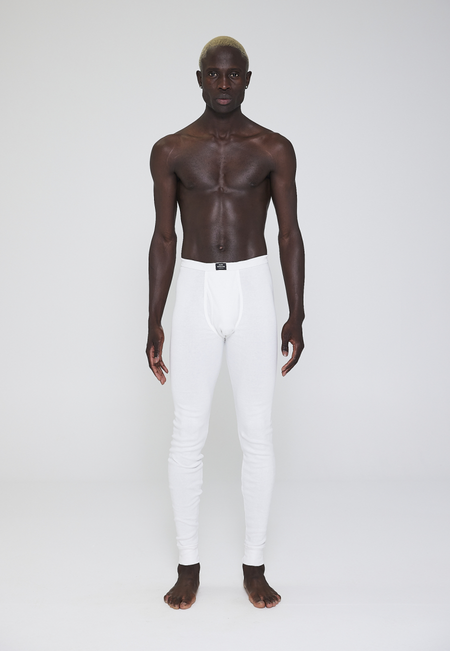 Long johns | 100 % økologisk bomuld | Hvid -JBS x Mads Nørgaard
