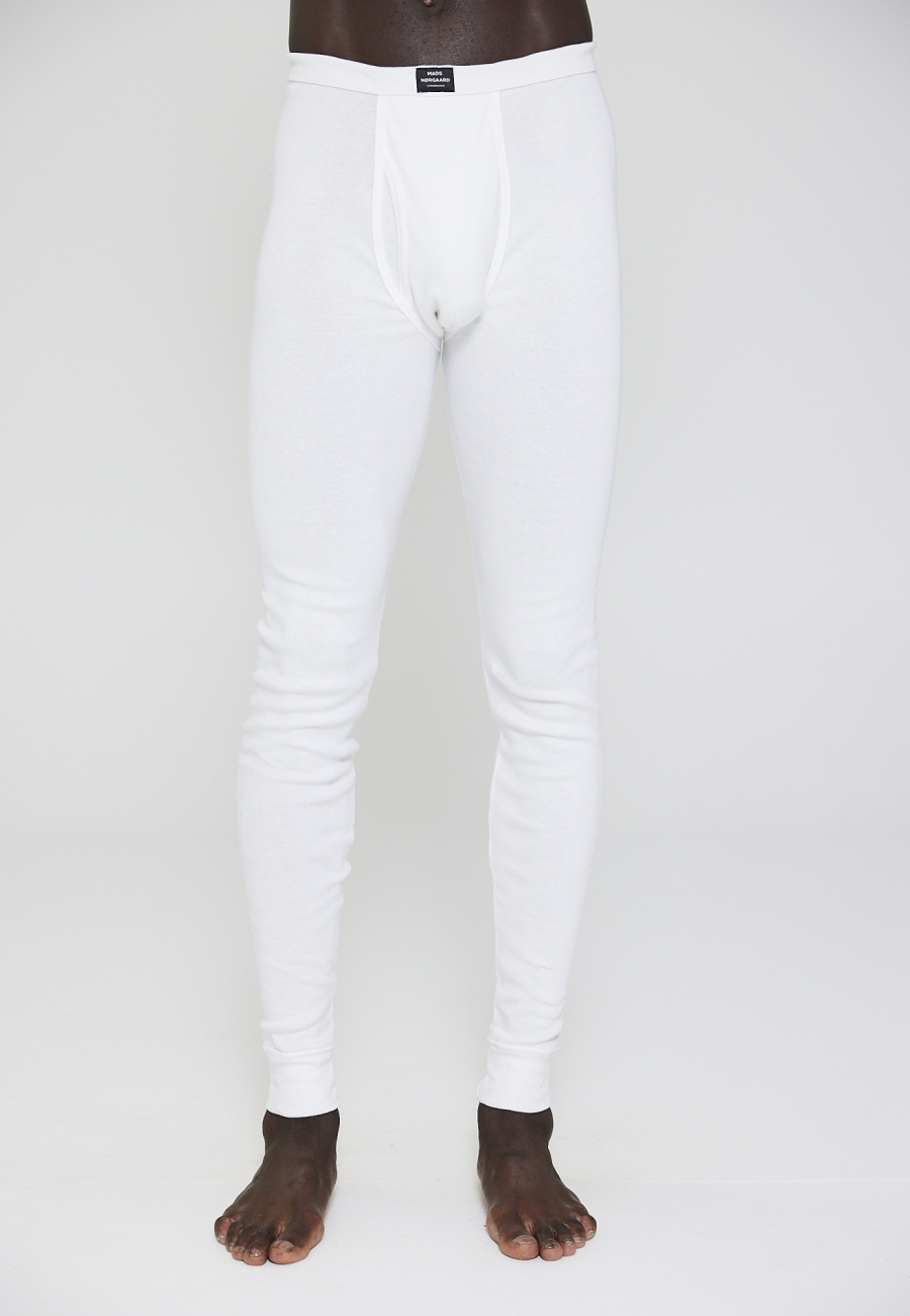 Long johns | 100 % økologisk bomuld | Hvid -JBS x Mads Nørgaard