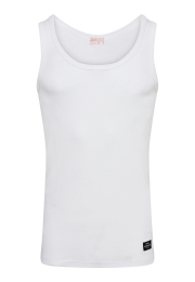 Tanktop "original" | 100 % økologisk bomuld | Hvid -JBS x Mads Nørgaard