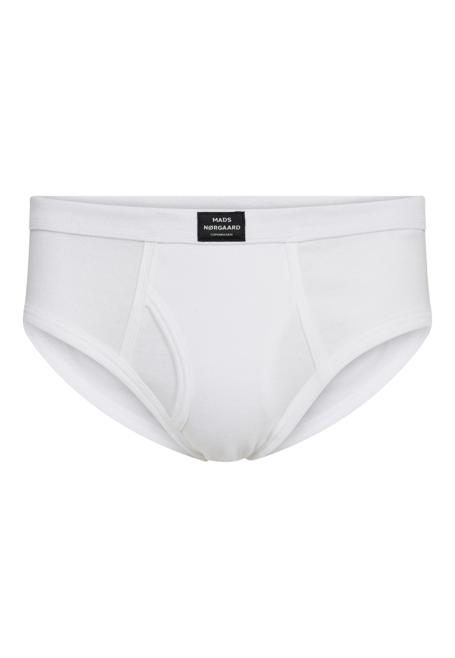 Briefs m. gylp "original" | 100 % økologisk bomuld | Hvid -JBS x Mads Nørgaard