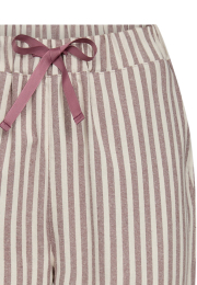 Natbukser "flannel" | 100% økologisk bomuld | Stribet rosa -JBS of Denmark Women