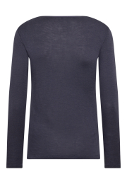 Langærmet t-shirt | 100% uld | Grå -JBS of Denmark Women