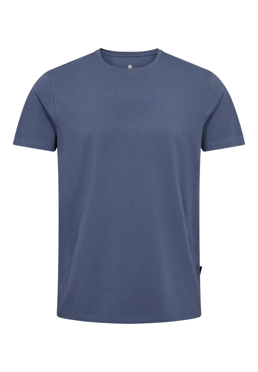 T-shirt o-neck | Bambusviskose | Blå -JBS of Denmark Men