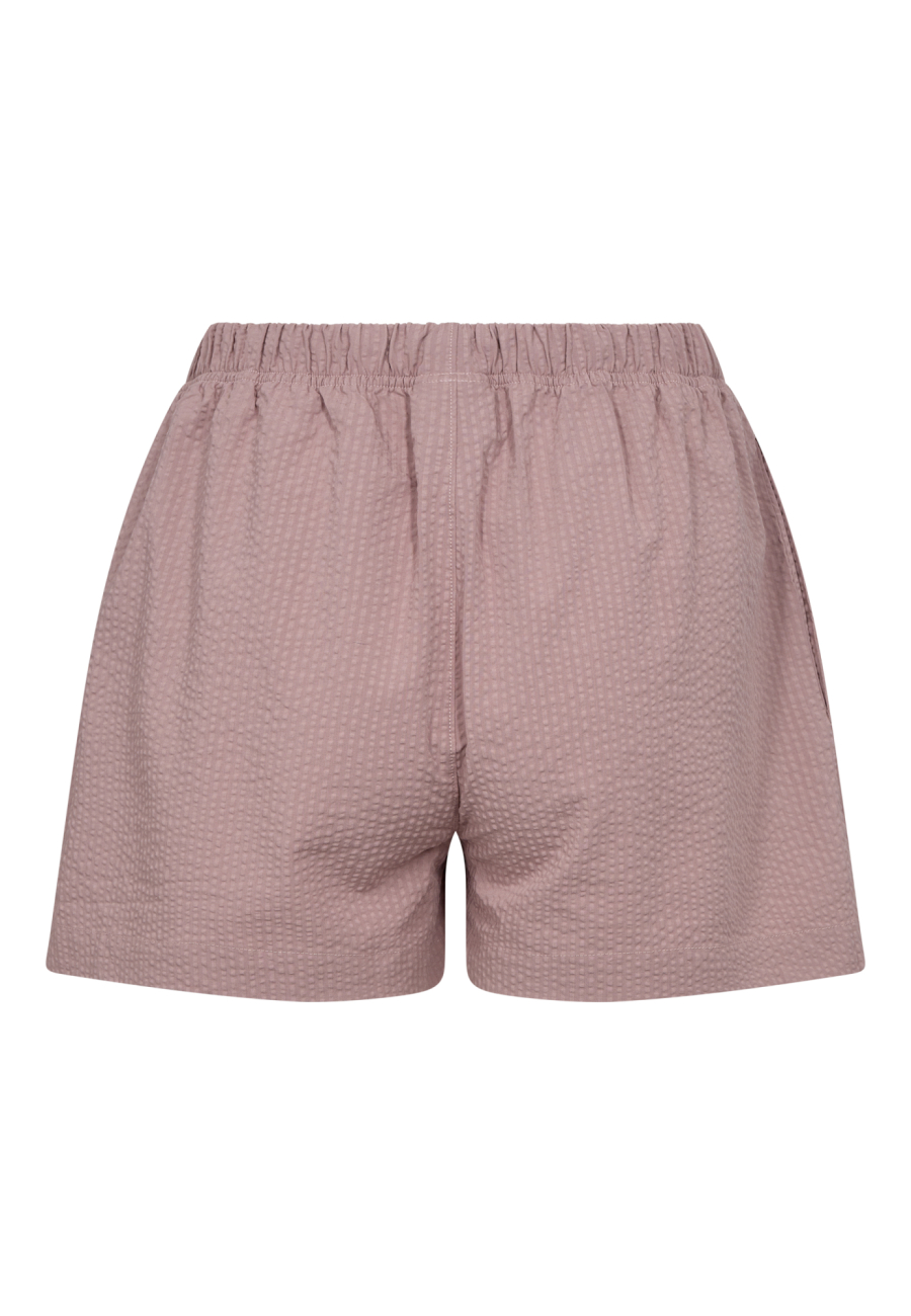Natshorts "Seersucker" | Bambusviskose | Rose -JBS of Denmark Women