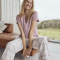 Natbukser "flannel" | 100% økologisk bomuld | Rose -JBS of Denmark Women