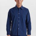 Pyjamasskjorte | Økologisk bomuld | Navy -JBS of Denmark Unisex