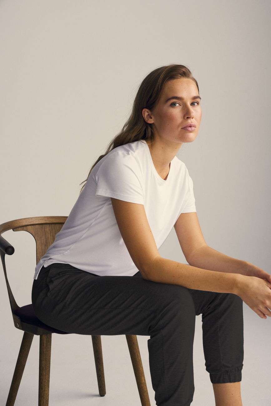 Jersey pants | Bambusviskose | Sort -JBS of Denmark Women