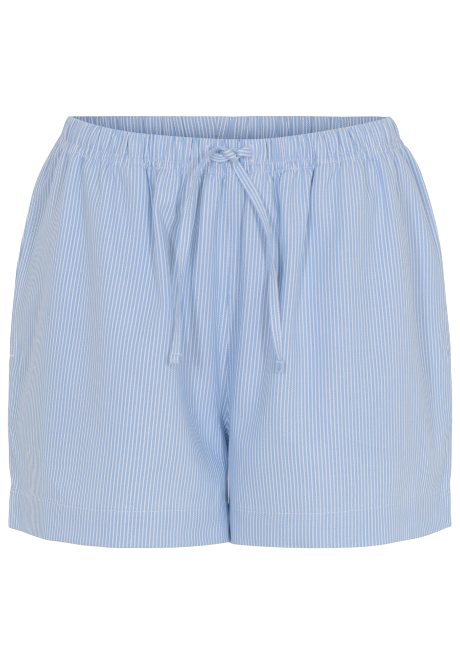 Pyjamas shorts | Bambusviskose | Blå/hvid strib -JBS of Denmark Women