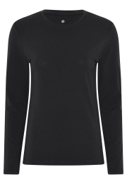 Langærmet t-shirt | Bambusviskose | Navy -JBS of Denmark Women
