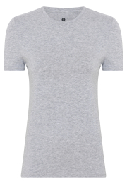 T-shirt o-neck | Bambusviskose | Grå -JBS of Denmark Women