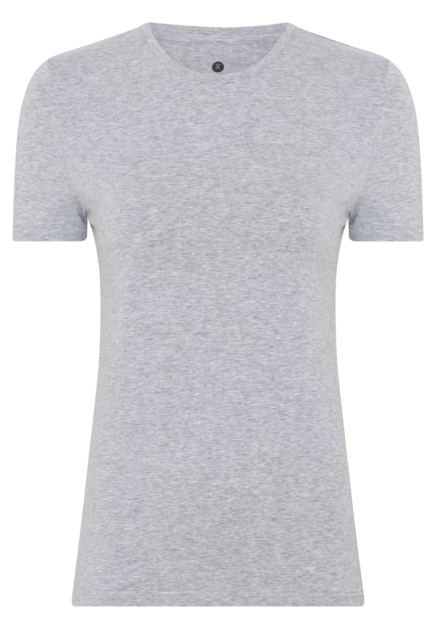 T-shirt o-neck, Bambusviskose, Grå