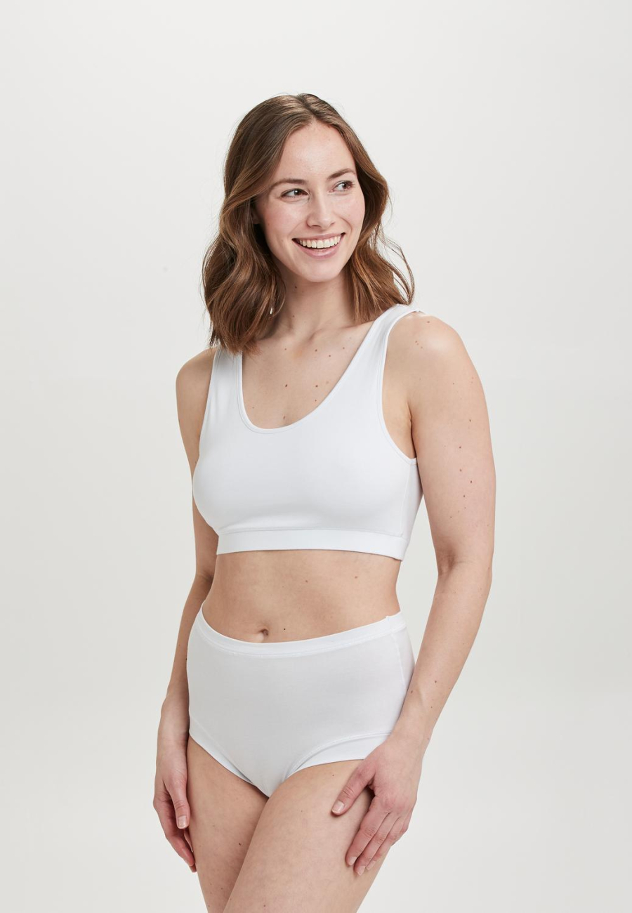 Maxi brief 3-pak  |  Bambusviskose | Hvid -JBS of Denmark Women