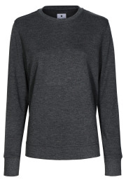 Sweatshirt | Bambusviskose | Mørk grå -JBS of Denmark Women