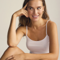 Stroptop |  Bambusviskose | Hvid -JBS of Denmark Women