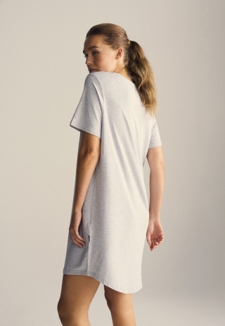 Big shirt |  Bambusviskose | Grå -JBS of Denmark Women