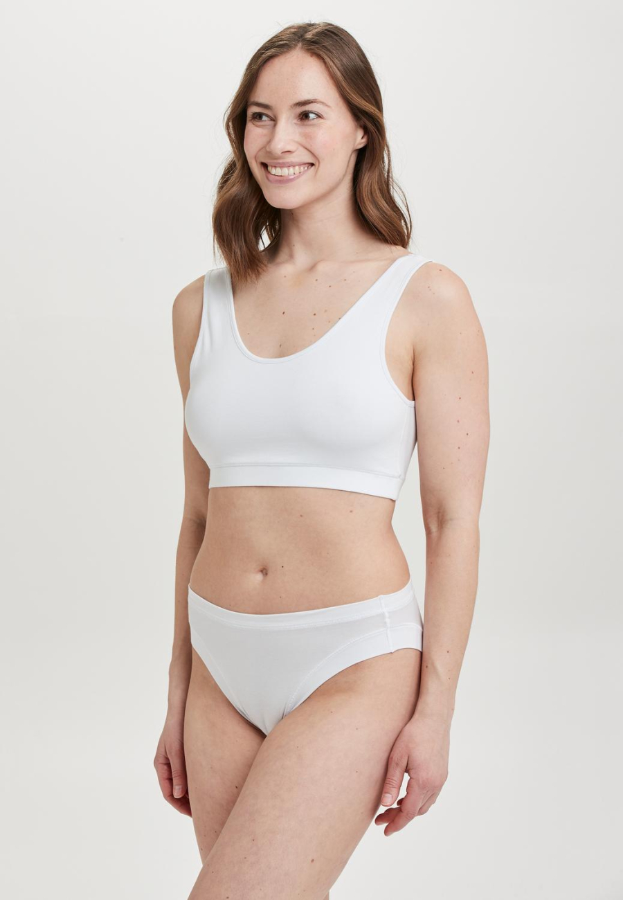 Tai brief 3-pak  |  Bambusviskose | Hvid -JBS of Denmark Women