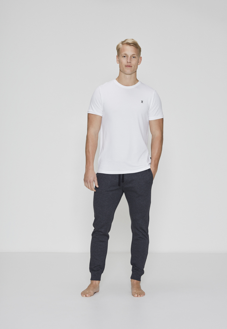 Piqué t-shirt | Bambusviskose | Hvid -JBS of Denmark Men