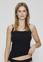 Stroptop | GOTS bomuld | Sort -JBS of Denmark Women