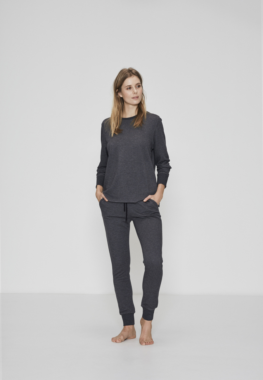Sweatpants | Bambusviskose | Mørk grå -JBS of Denmark Women