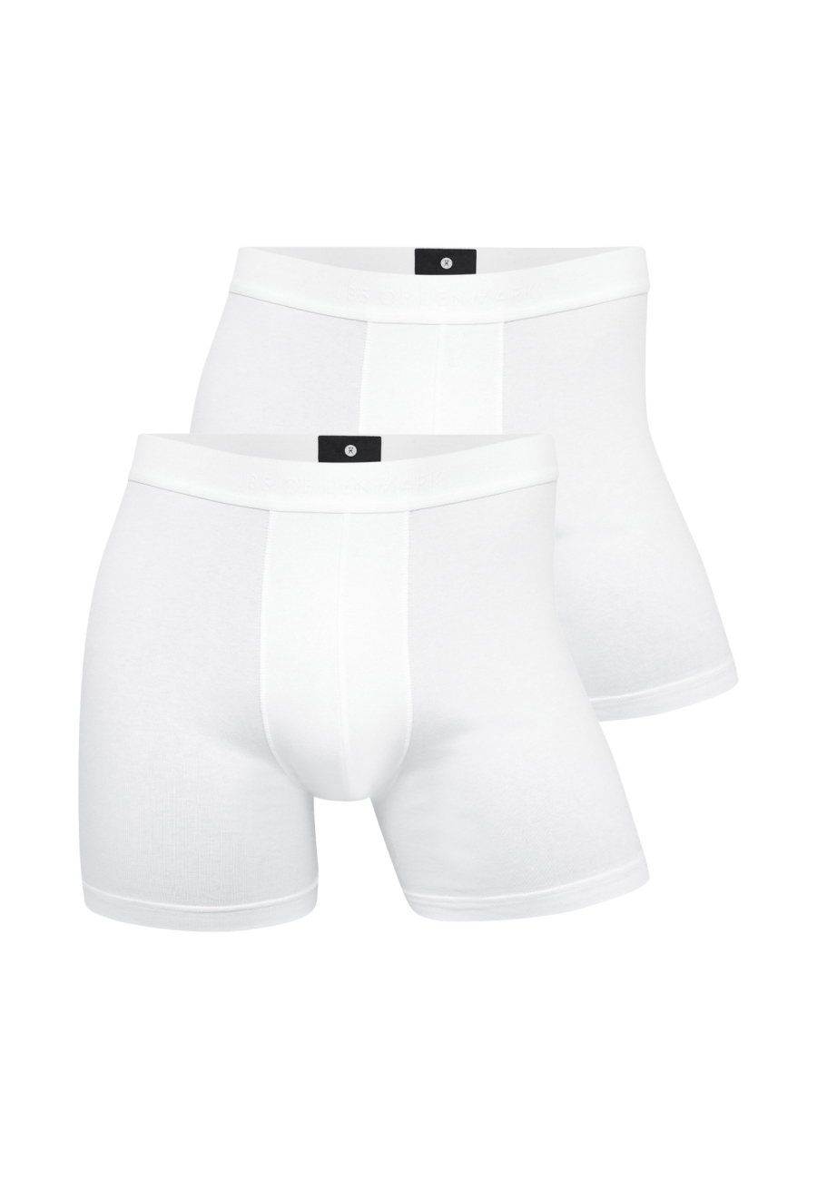 Tights 2-pak | Økologisk bomuld | Hvid -JBS of Denmark Men