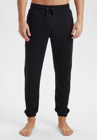 Sweatpants med logo | Bambusviskose | Sort -JBS of Denmark Men