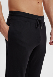 Sweatpants med logo | Bambusviskose | Sort -JBS of Denmark Men
