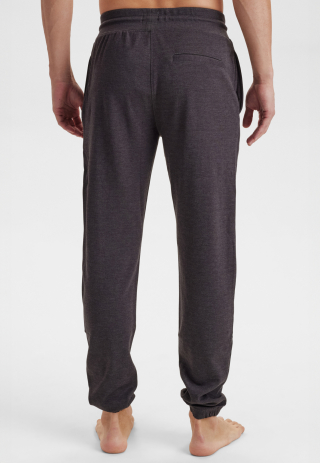 Sweatpants med logo | Bambusviskose | Mørk grå -JBS of Denmark Men