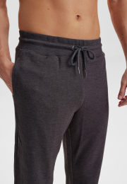 Sweatpants med logo | Bambusviskose | Mørk grå -JBS of Denmark Men