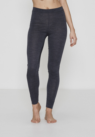 Leggings | Økologisk uld | Mørk grå -JBS of Denmark Women