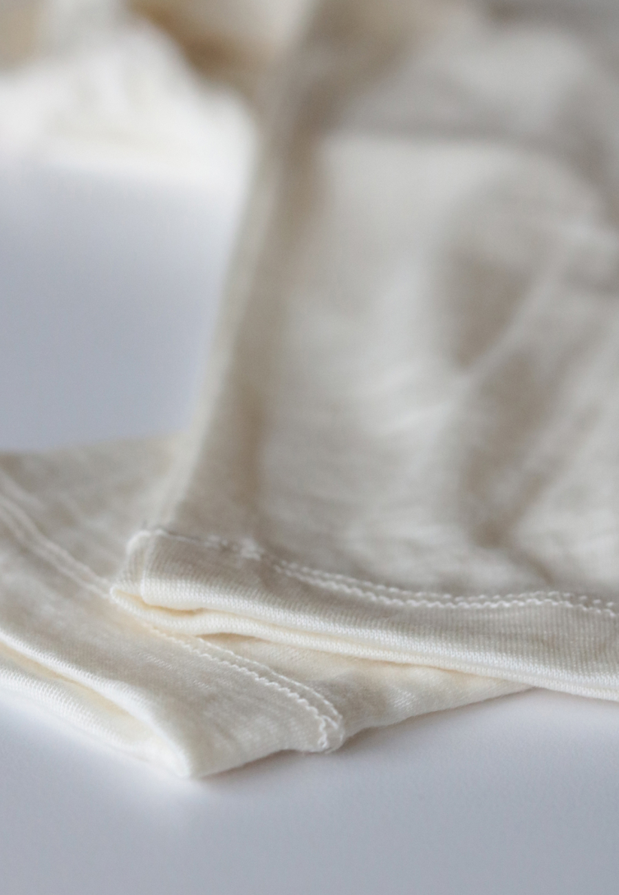 Stroptop | Økologisk uld | Ivory -JBS of Denmark Women