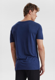 T-shirt | 100% økologisk GOTS uld | Navy -JBS of Denmark Men