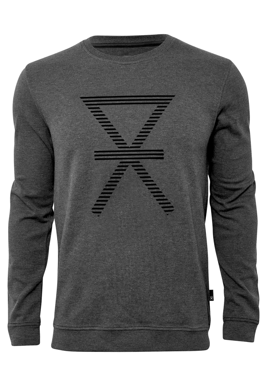 Sweatshirt | Bambusviskose | Mørk grå -JBS of Denmark Men