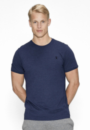 Piqué t-shirt | Bambusviskose | Marine -JBS of Denmark Men