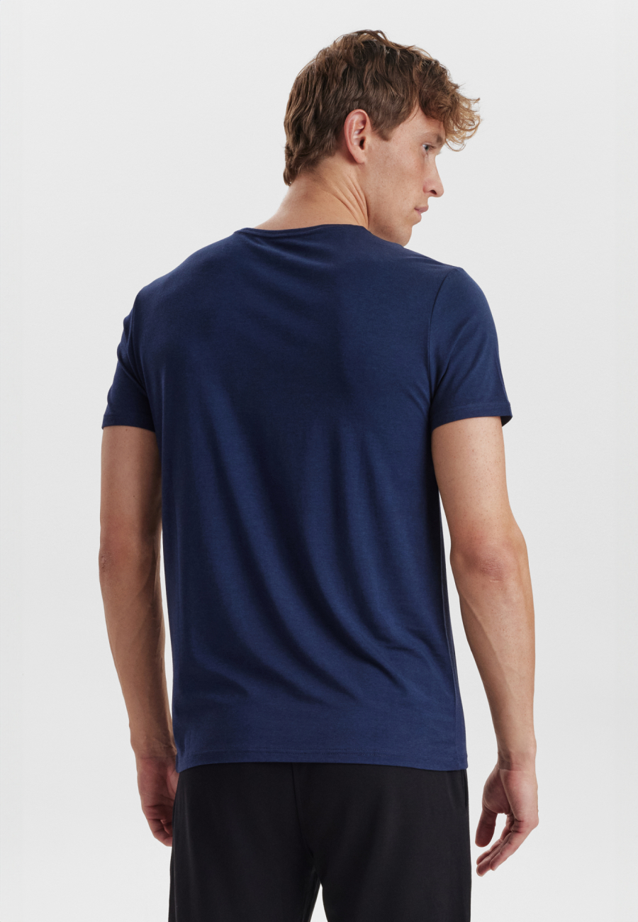 T-shirt o-neck | Bambusviskose | Marine -JBS of Denmark Men